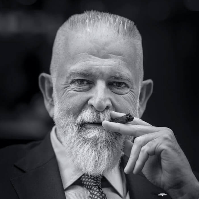 Primo piano di Mario Federighi, amministratore delegato di IFBS